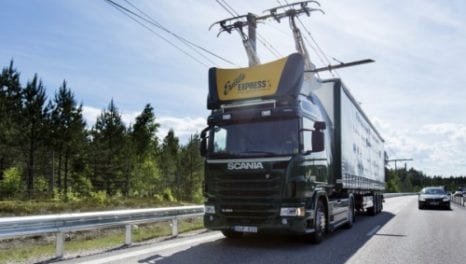 Sweden’s eHighway-more efficient than conventional engines