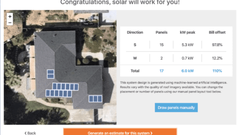 Estimating solar rooftop potential with artificial intelligence