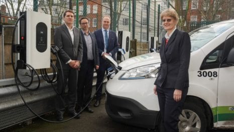 Moixa installs an AI-enabled smart EV charging project in Islington