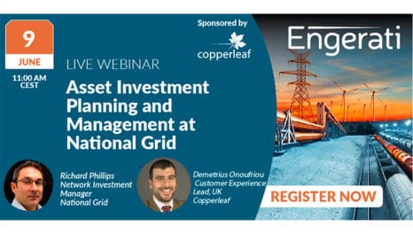 Asset Investment planning and management at National Grid