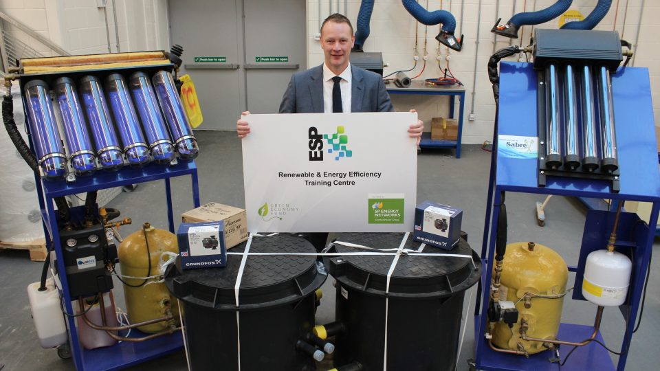 Nine Scottish colleges launch renewable and energy efficiency training centres