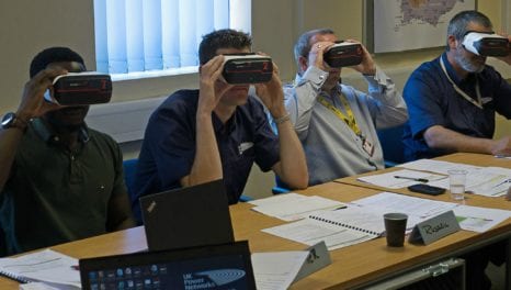 Virtual reality helps power workers train safely