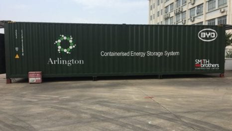 Work on second Arlington Energy battery storage site gets underway