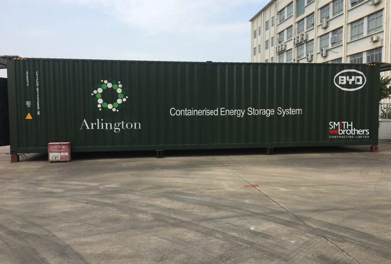 Work on second Arlington Energy battery storage site gets underway