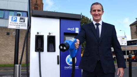 Over 1,000 EV charge points available in Scotland
