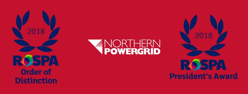 Northern Powergrid receives order of distinction at RoSPA awards