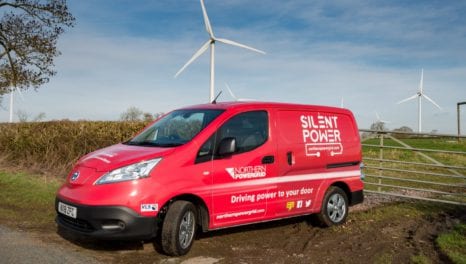 Northern Powergrid trial charges up electric vans to replace emergency generators