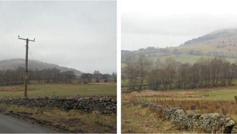 Power lines undergrounded in Lake District National Park