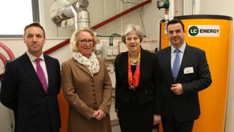 Prime Minister opens UK’s first biomass training facility