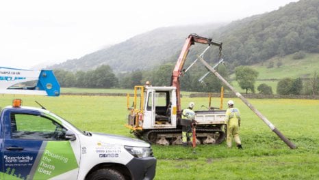 Lake District scenery enhanced as power lines removed