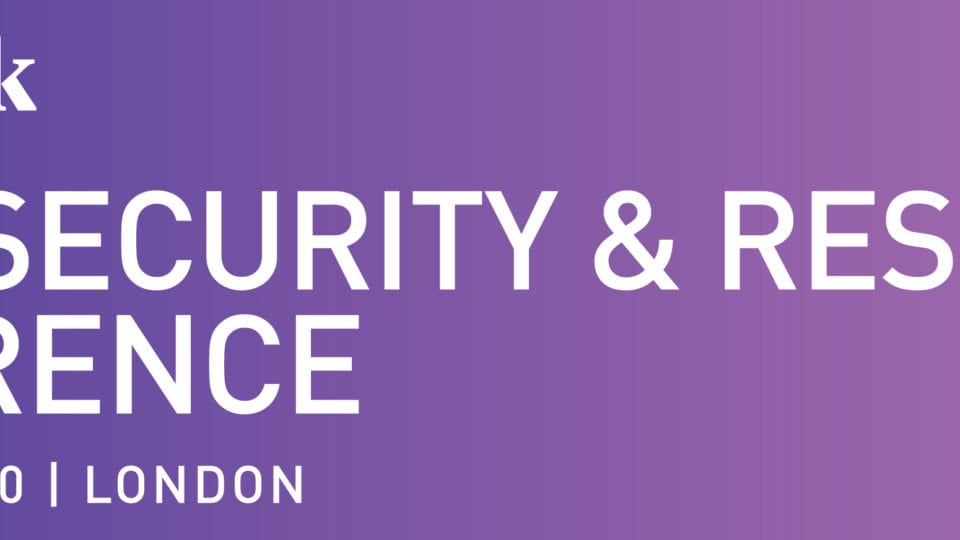 Utility Week Cyber Security & Resilience Conference