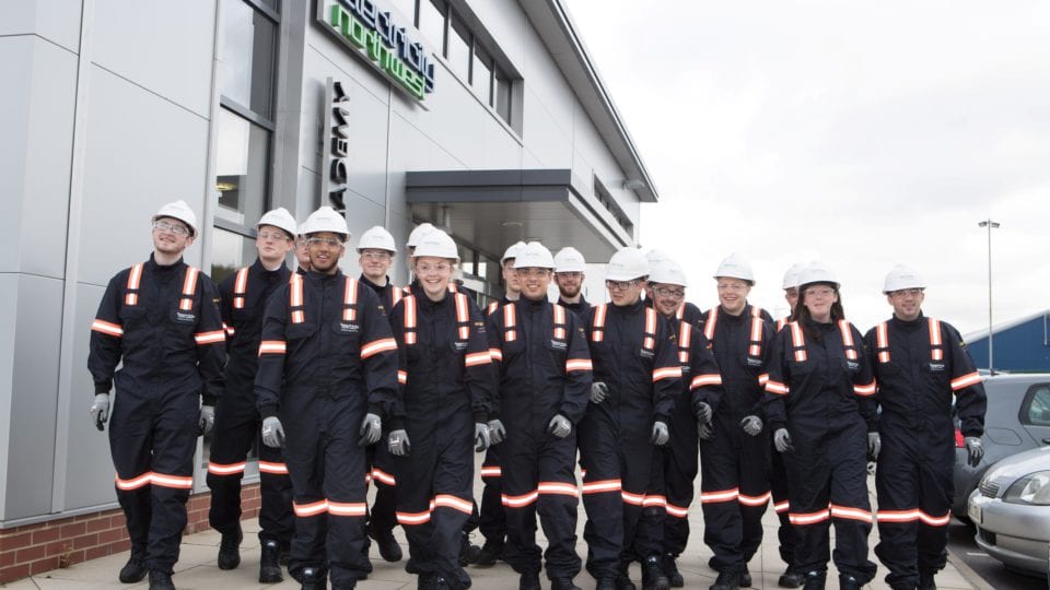 New apprentices taken on by Electricity North West