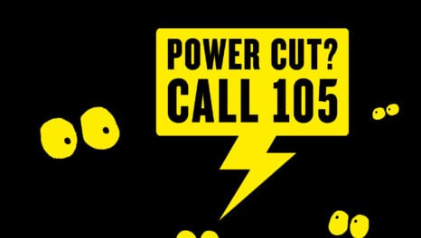 Two-year anniversary for 105 power cut number