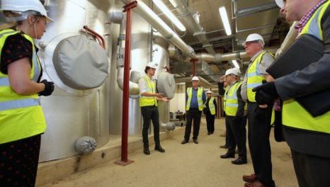 Ofgem chairman visits heat network