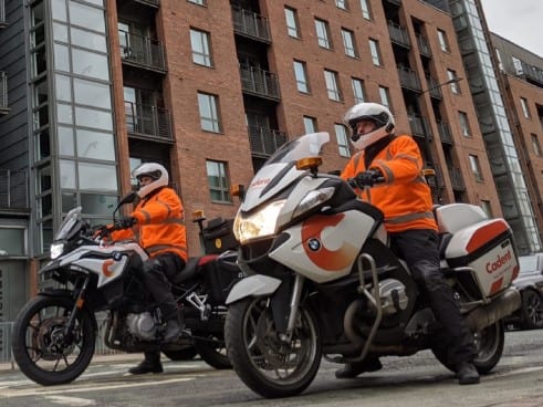 Cadent adds BMW bikes to emergency response fleet